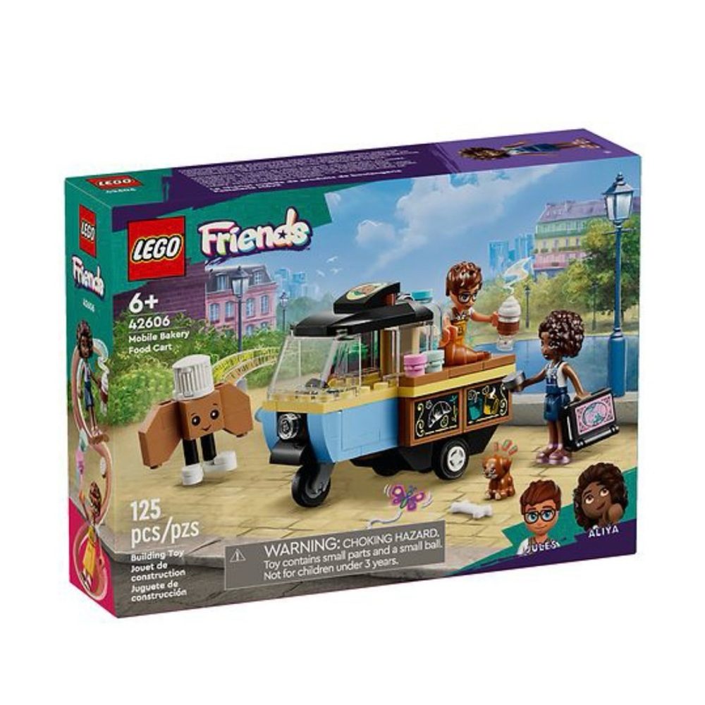 LEGO Friends Mobile Bakery Cart - Blue and Pink